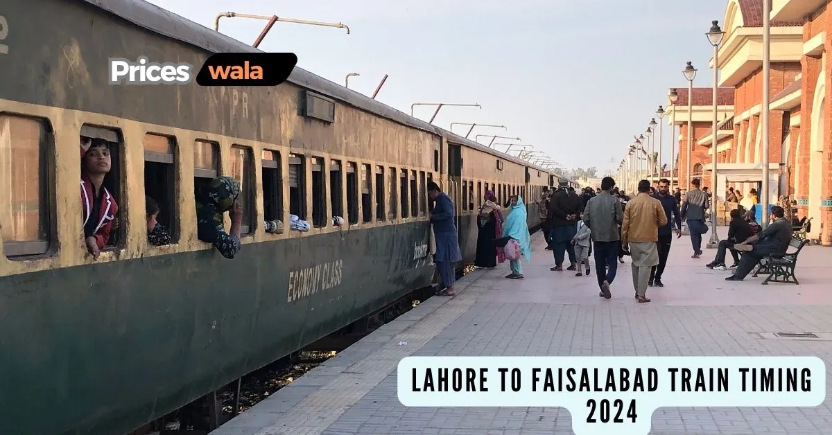 Lahore To Faisalabad Train Timing 2024