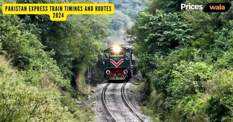 Pakistan Express Train Timings and Routes 2024