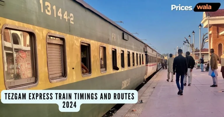 Tezgam Express Train Timings and Routes 2024