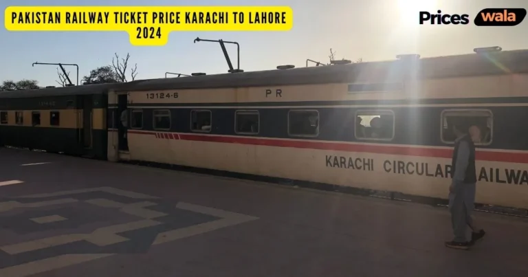 Pakistan Railway Ticket Price Karachi To Lahore 2024