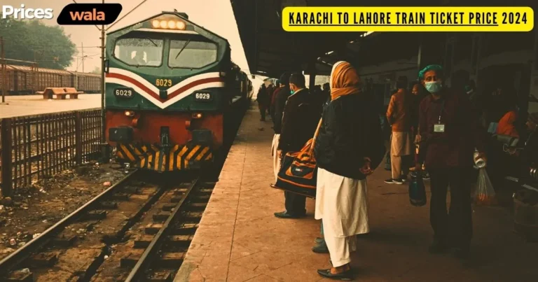 Karachi To Lahore Train Ticket Price 2024