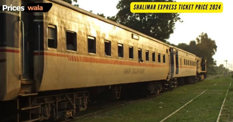 Shalimar Express Ticket Price 2024